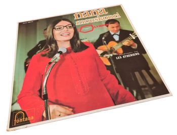 Vinyle 33 tours Nana Mouskouri   A l' Olympia Accompagnée par les Athéniens (1967)