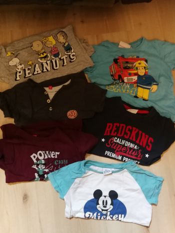 Lot 2 de t-shirts manches courtes