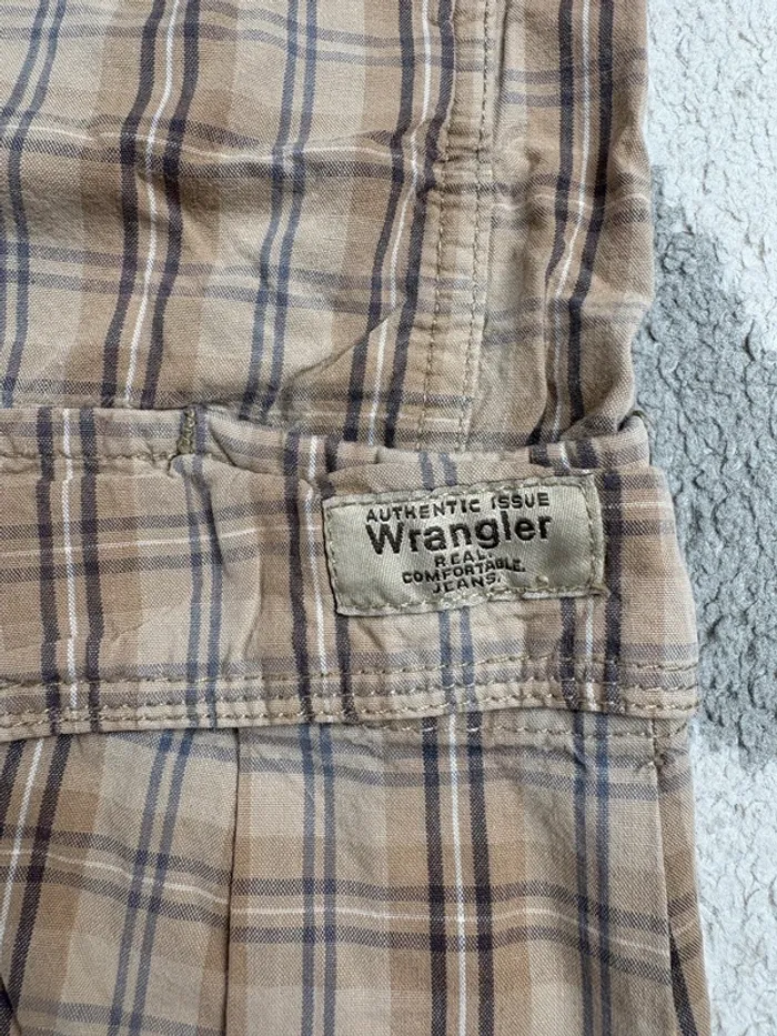 Short cargo Wrangler | Beige et marron | Taille W34 - photo numéro 4