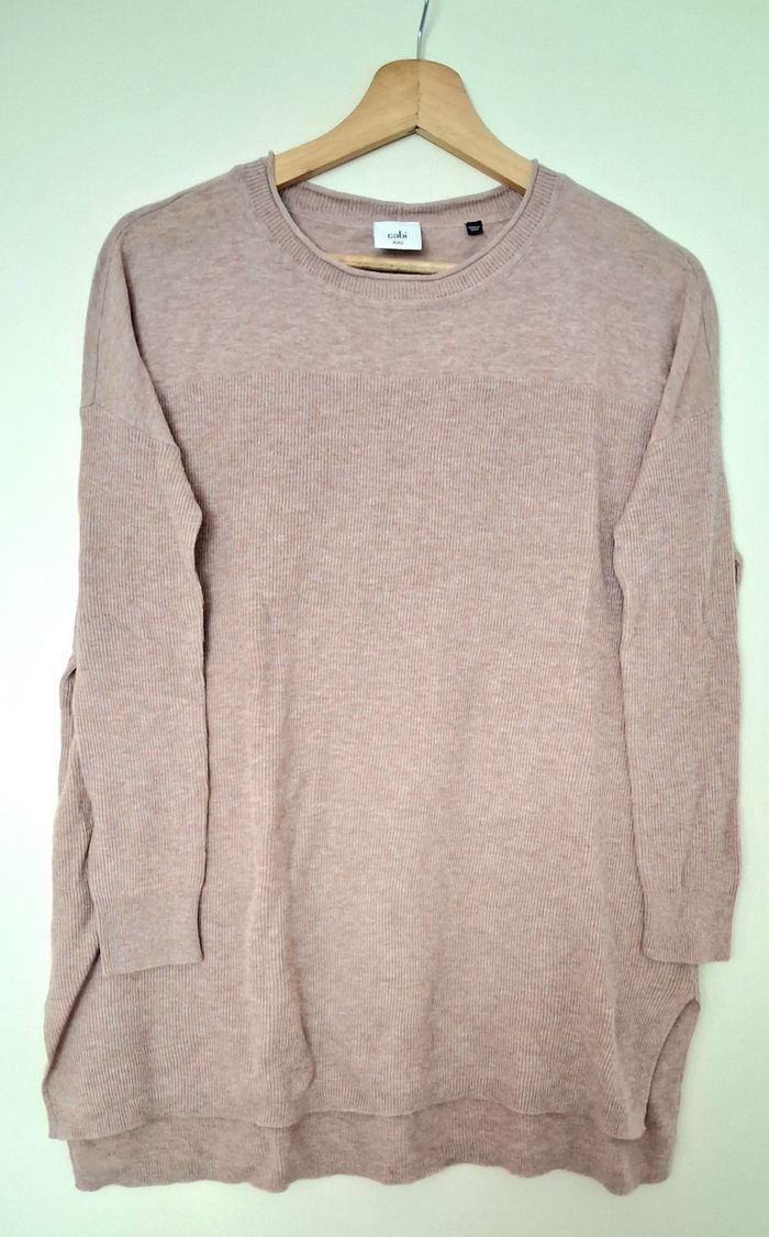 Pull rose clair fille 14-16 ans XXS