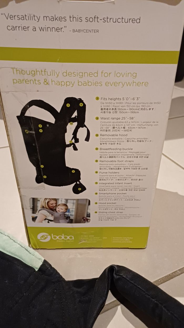 Porte bébé Boba - photo numéro 4