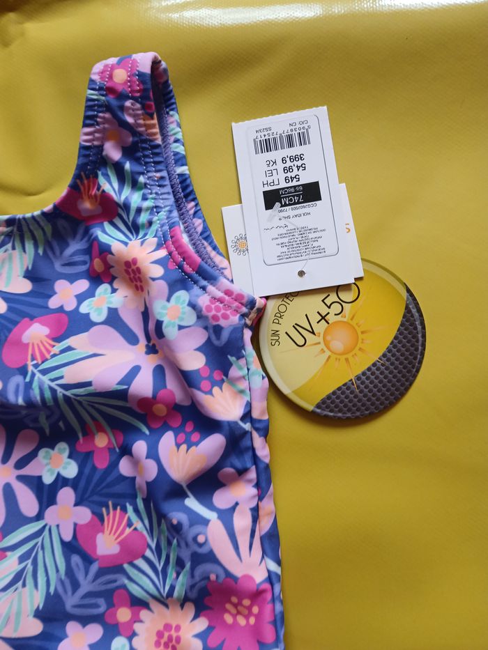 maillot de bain une piece fille 9 mois - photo numéro 2