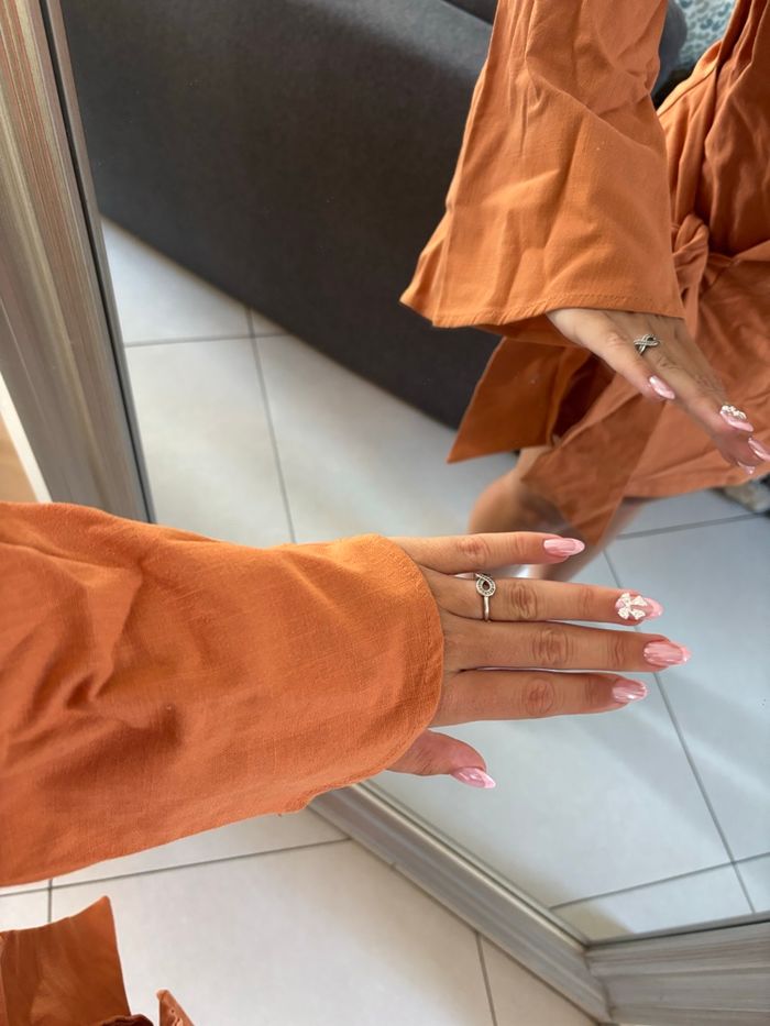 robe blazer teracota - photo numéro 4