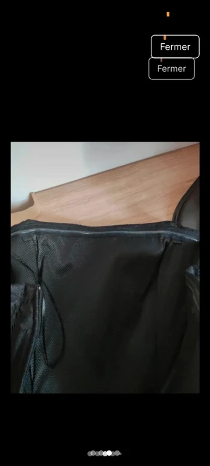 Robe noir bustier taille 36 - photo numéro 3