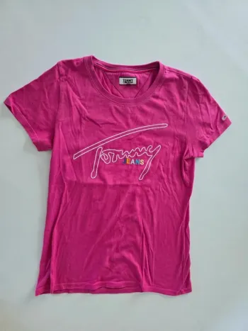Tee shirt rose tommy