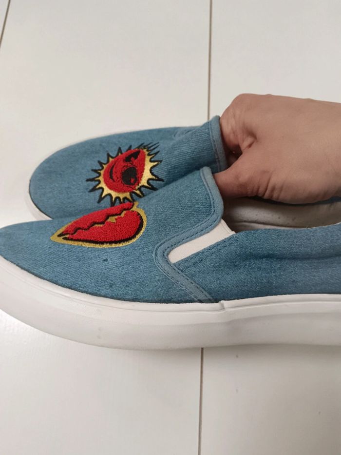 Basket été jeans - photo numéro 2