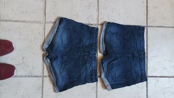 Short femme jean