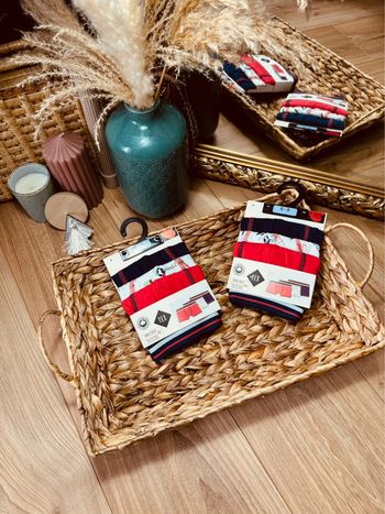 Taille 6-8 ans lot de caleçons garçon Tex bleu blanc rouge Neufs 💙