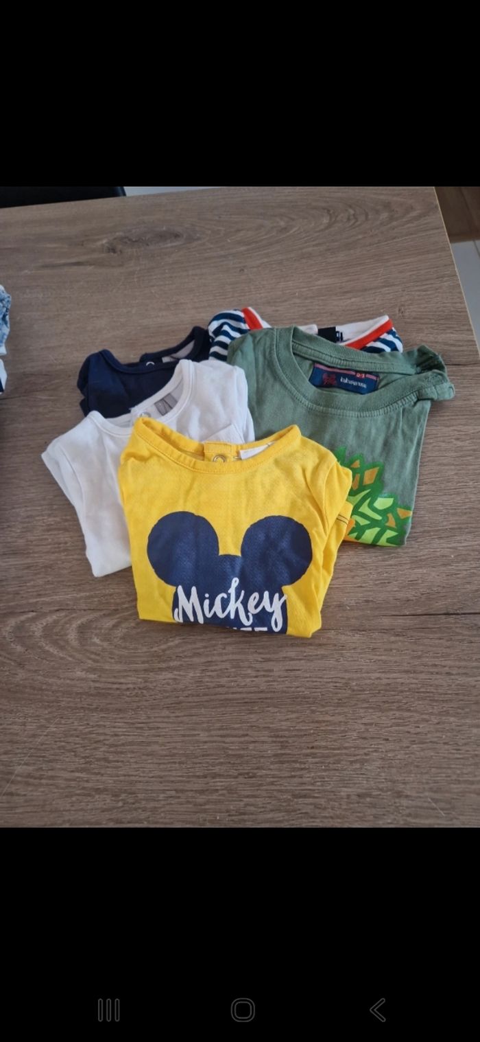 Lot +100 vêtements bébé garcons en 1 mois