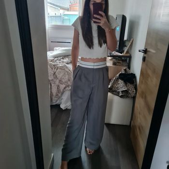 Pantalon ample gris 🩶