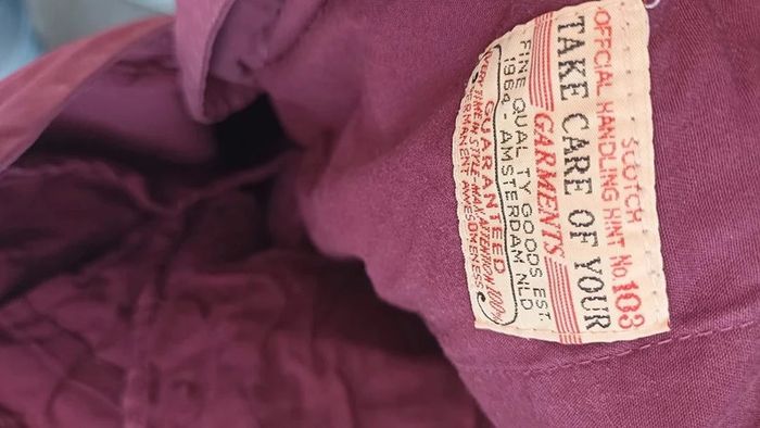 Chino Scotch & Soda bordeaux taille W30 | Fr 40 - photo numéro 6