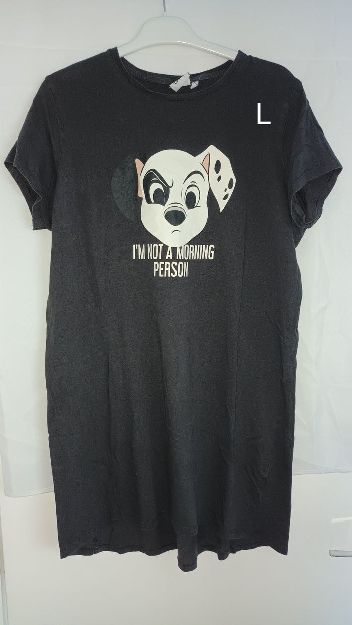 T-shirt de nuit les 101 dalmatiens