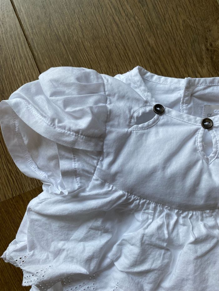 Robe blanche Catimini 3 ans - photo numéro 2