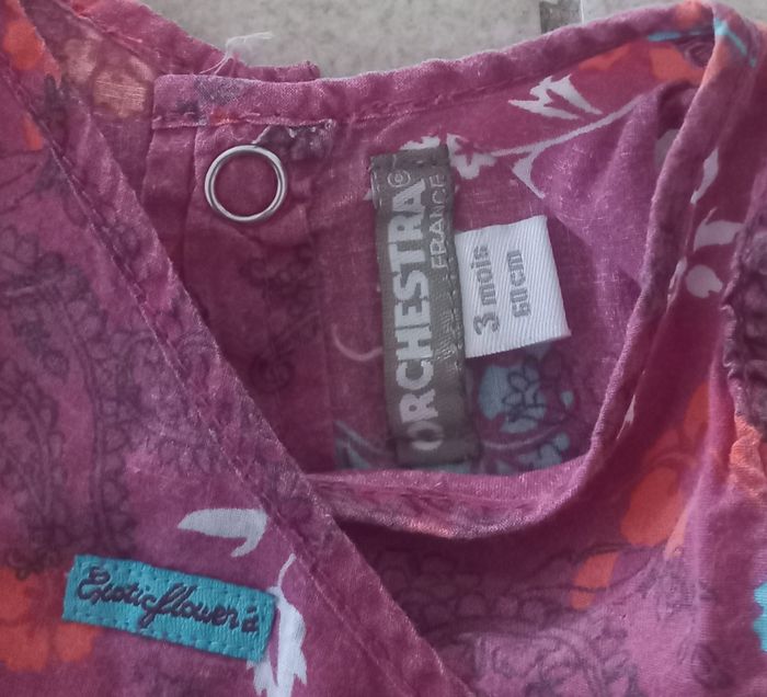 Ensemble fille taille 3 mois - photo numéro 2