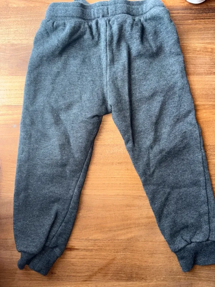 Bas de jogging gris chiné H&M 2/3 ans