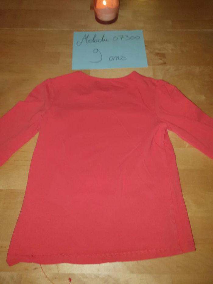 t shirt Minnie sequins réversibles mickey 9 ans Disney - photo numéro 3