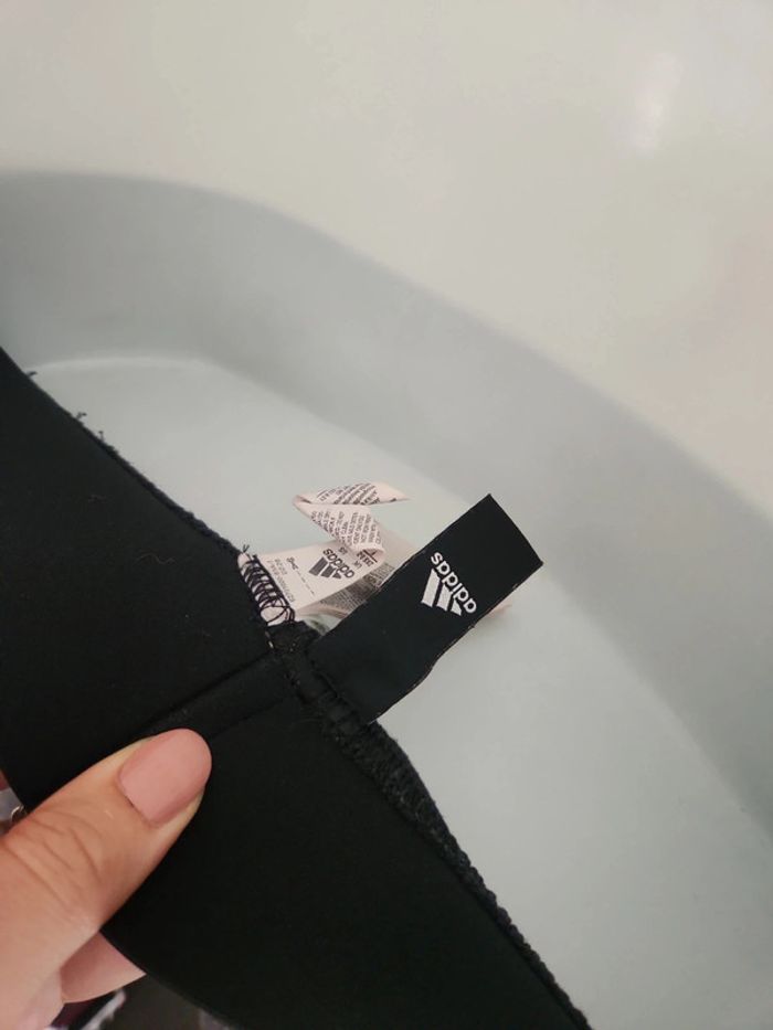 Short Adidas gris foncé chiné XXS - photo numéro 6