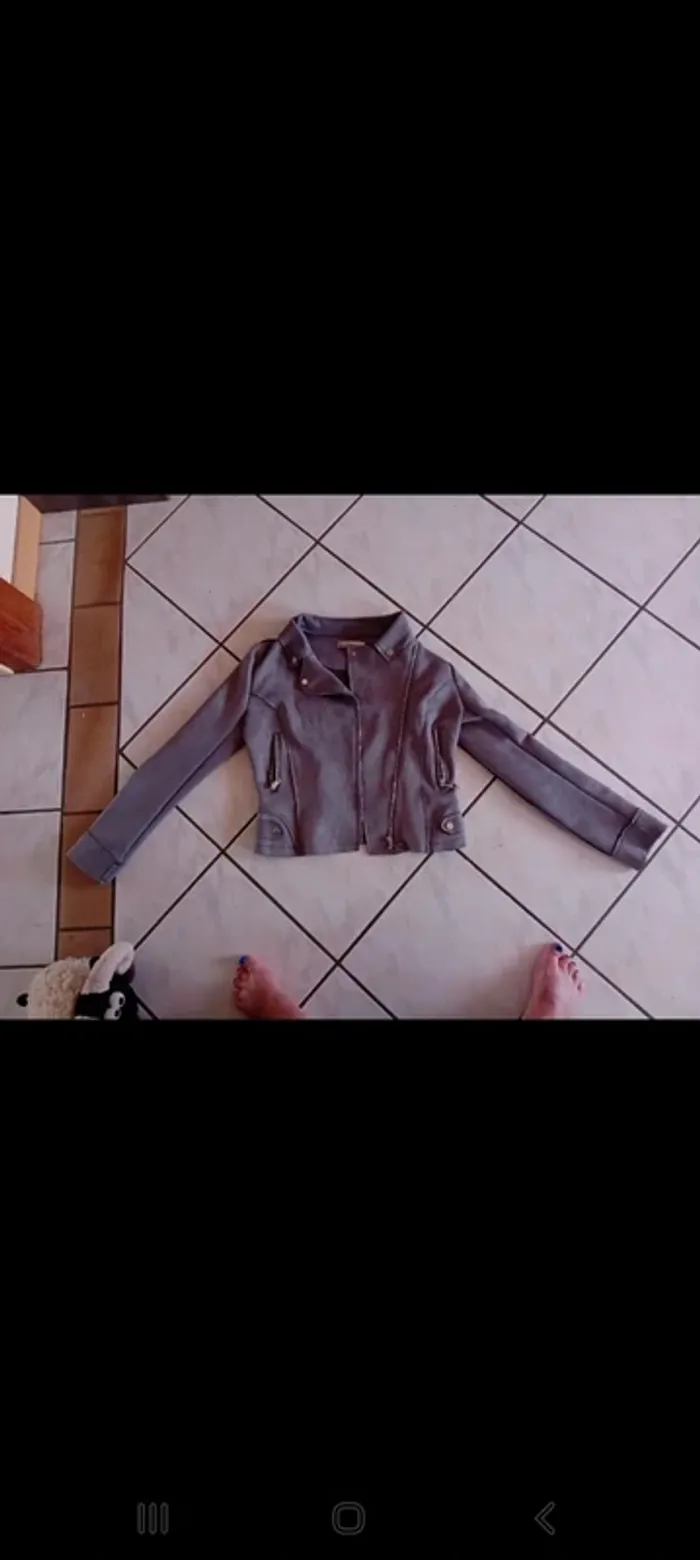 Veste suédine