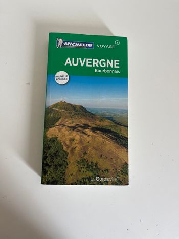 Livre Michelin Auvergne bourbonnais 