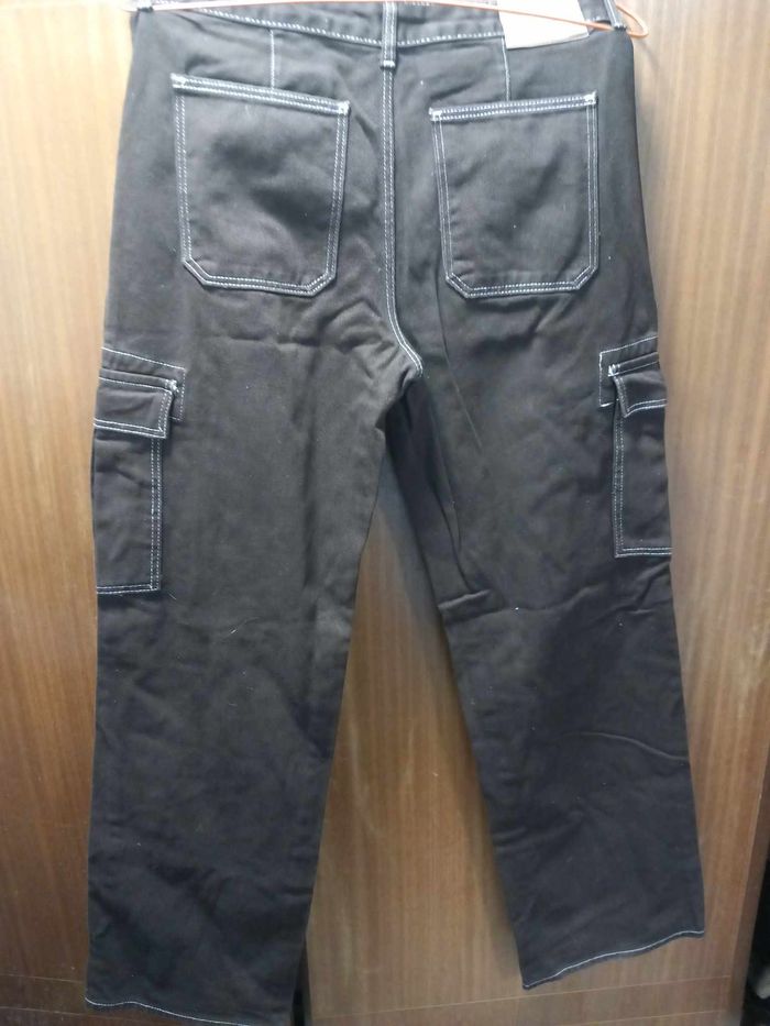 Jeans large marron T38 - photo numéro 5