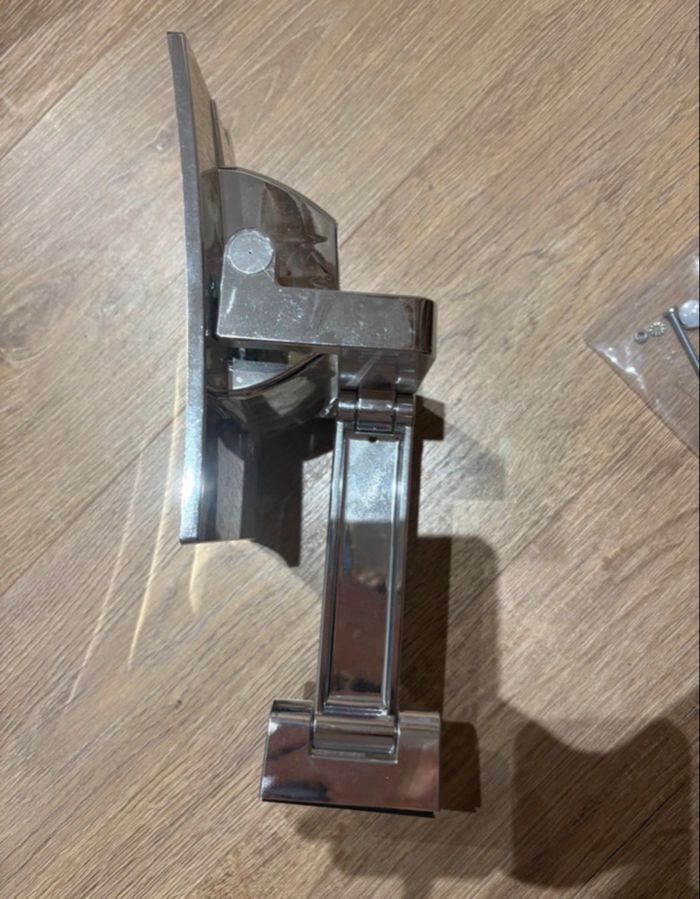 Miroir Eclips chromé carré lumineux - photo numéro 3