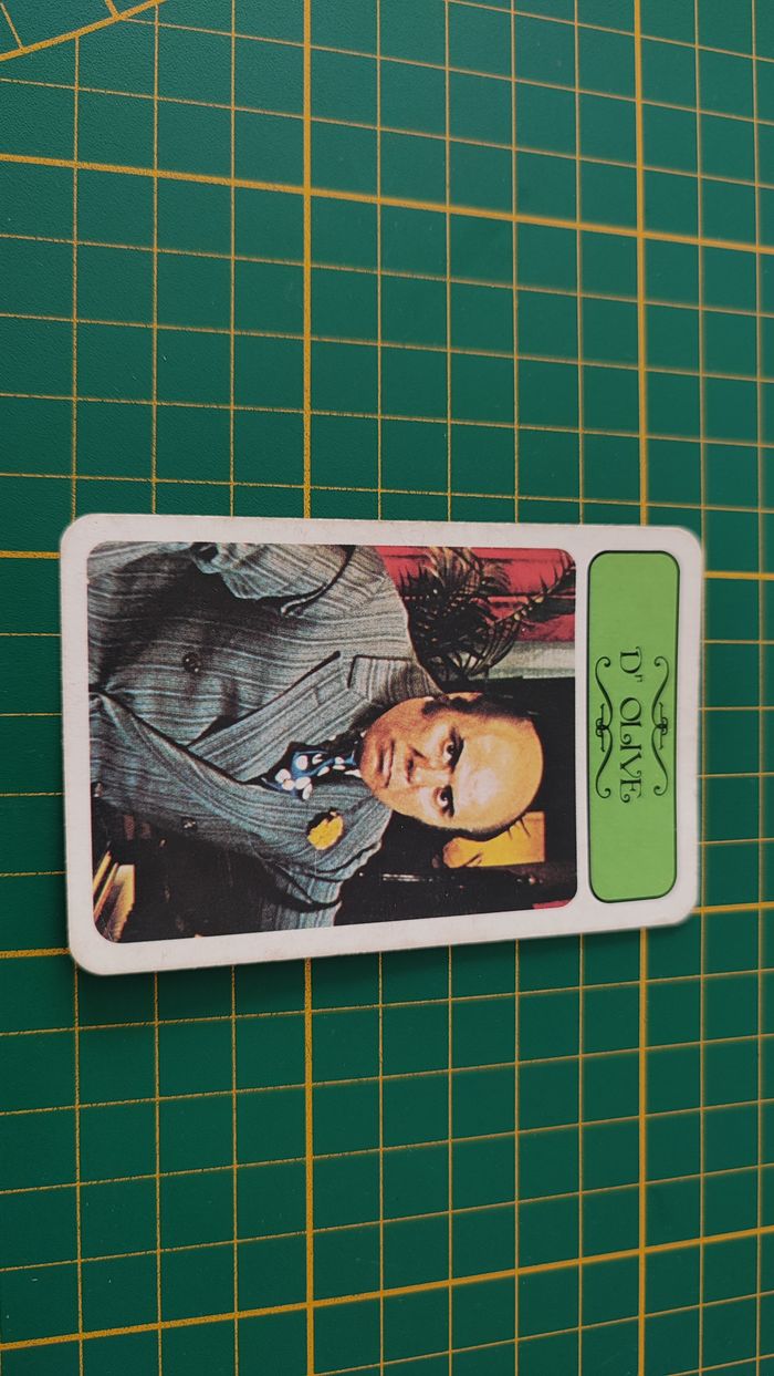 Carte docteur Olive en l'état Cluedo miro-meccano pièce détachée jeu de société #E26