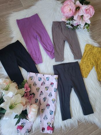 Lots 6 leggings 6mois