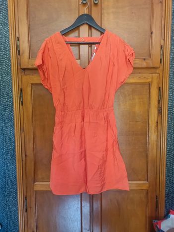 Robe corail Naf Naf