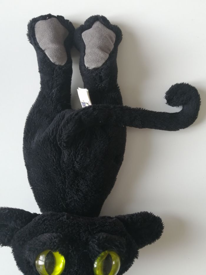 peluche chat noir - photo numéro 4