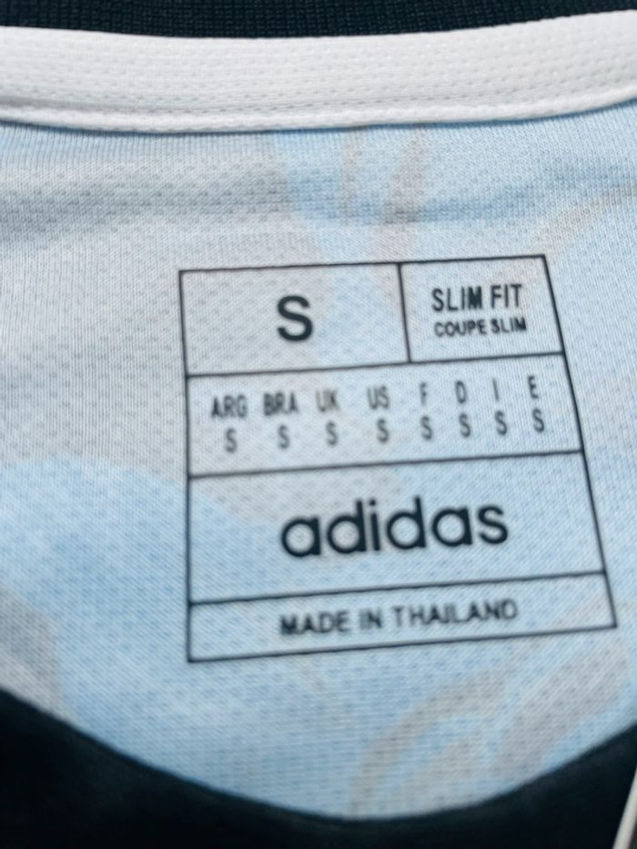Maillot concept foot Japon bleu dragon fleurs taille S - photo numéro 8