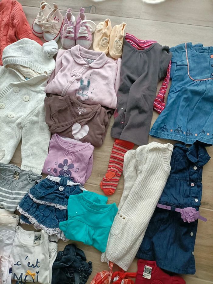 Lot vêtements bébé fille 6 mois - photo numéro 5