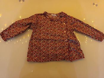 Jolie tunique fleurie fille