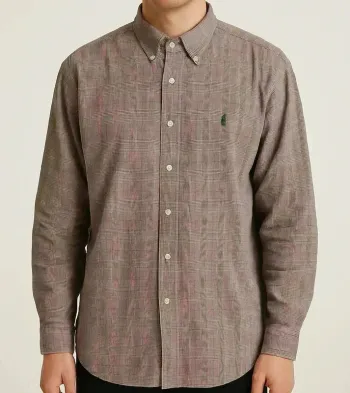 🌿 Chemise Ralph Lauren Classic Fit Vintage Carreaux (Taille XL / 17)