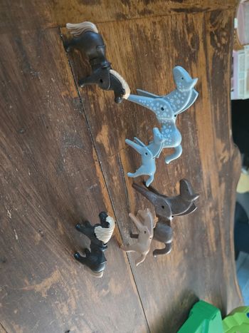 Lot de 2 chevaux 2 poulains et 2 poney #orianabljouet