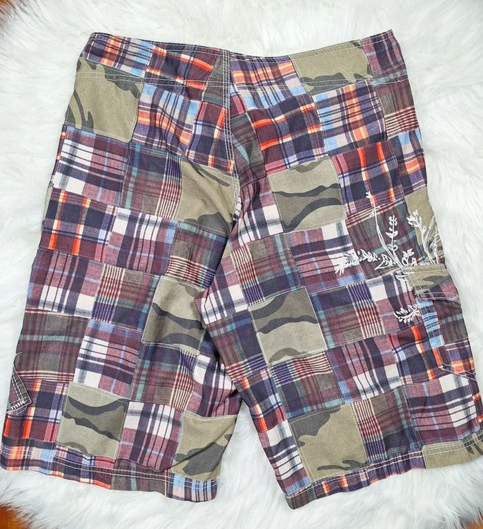 short de bain imprimé/brodé billabong - homme taille M - multicolore (518) - photo numéro 6
