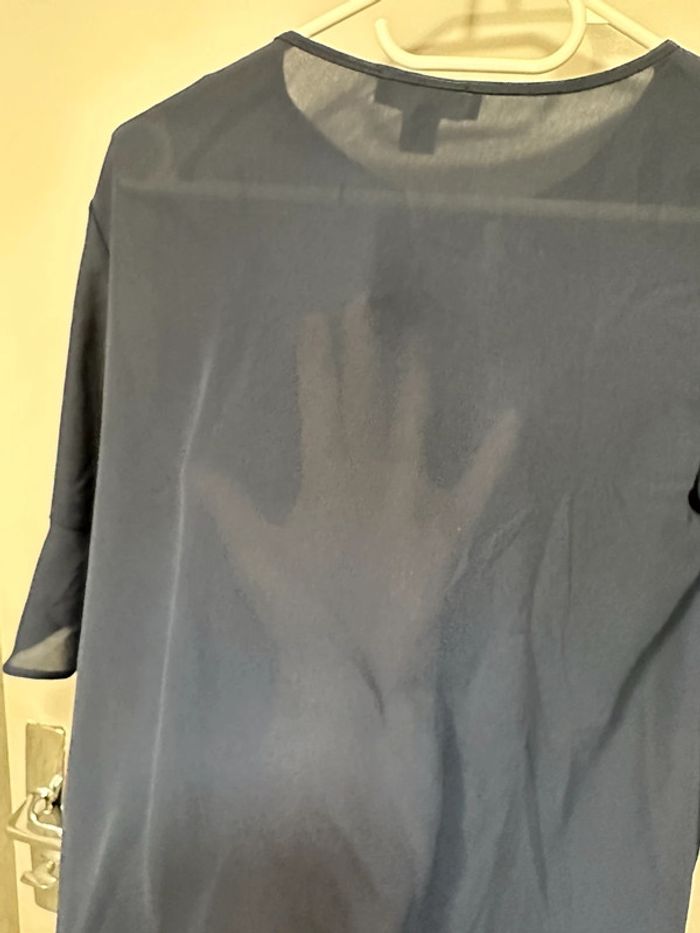 Blouse bleu marine taille 34 - photo numéro 8