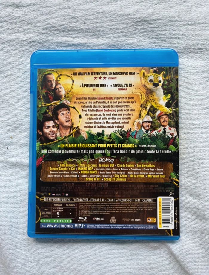 Blu Ray sur la route du Marsupilami - photo numéro 2