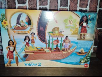 Coffret pirogue de Vaiana Disney 