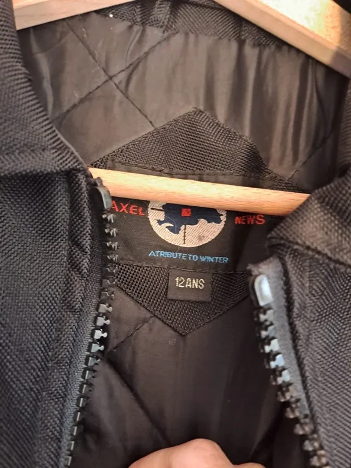Manteau chaud qualité axel news 12 ans garçon tbe - photo numéro 6