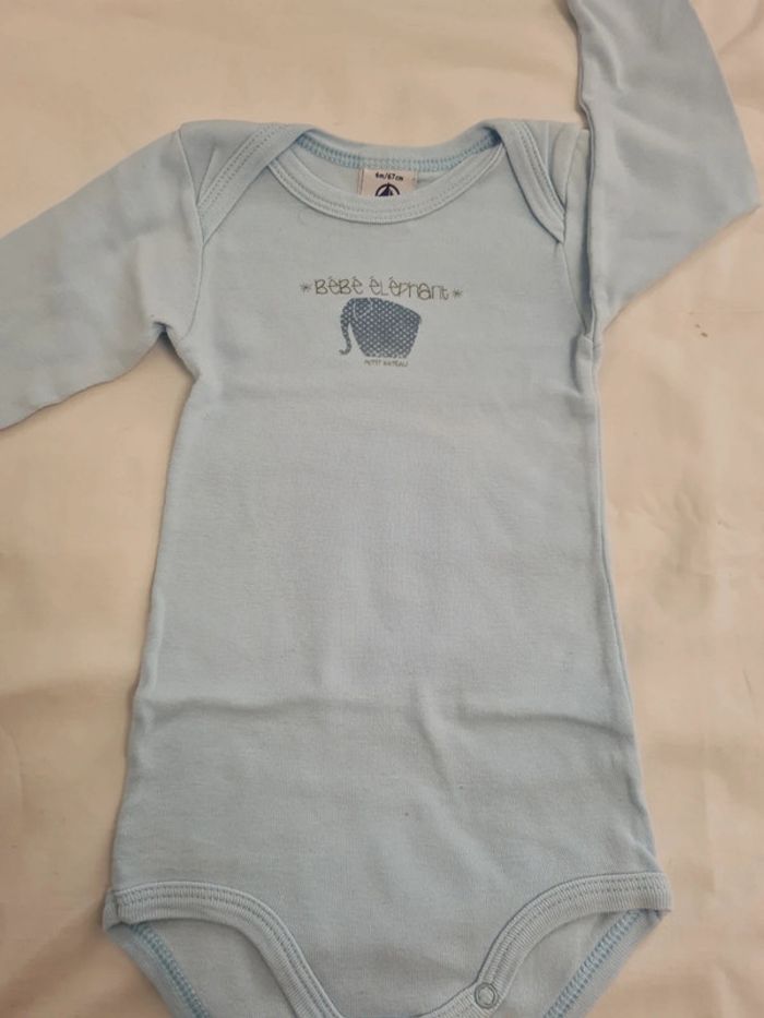 Lot de 3 bodies ML 6 mois Petit Bateau - photo numéro 13