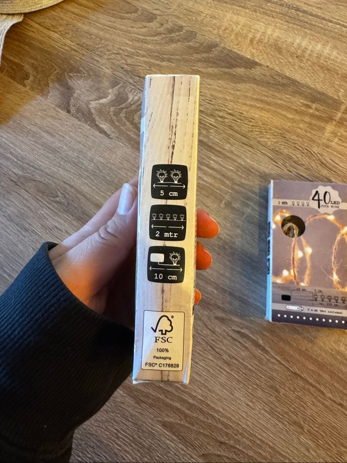 Guirlande led en jute - photo numéro 3
