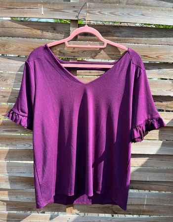 T-shirt violet - Taille XL