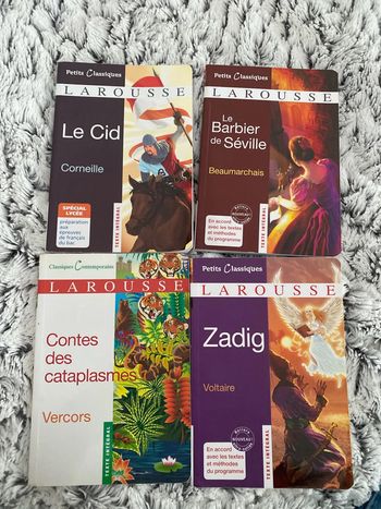 Lot 4 Livres Classique