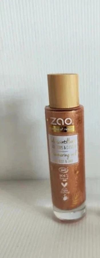 Voile Scintillant Bio - Visage, Corps et Cheveux 50 ml - Zao Make-up