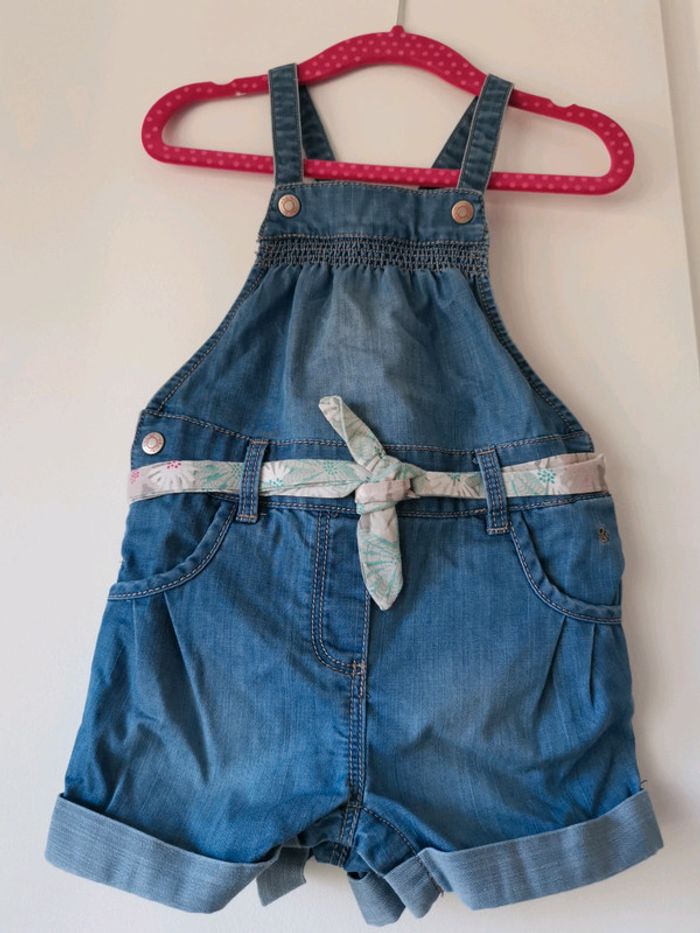 Combishort en jean