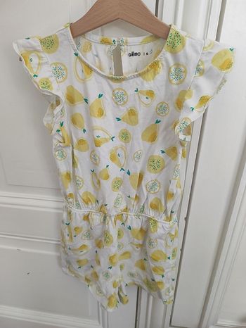 Combishort motif "🍐 poire", Gémo, 6 ans