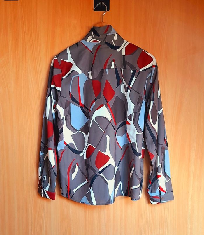 Chemise à manche longues femmes multicolores taille XL - photo numéro 3