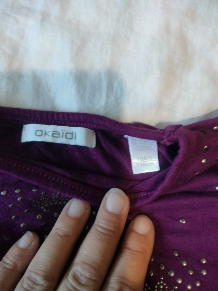 T-shirt fille 10 ans - photo numéro 3