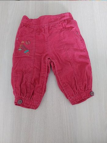 Pantalon fille 9 mois