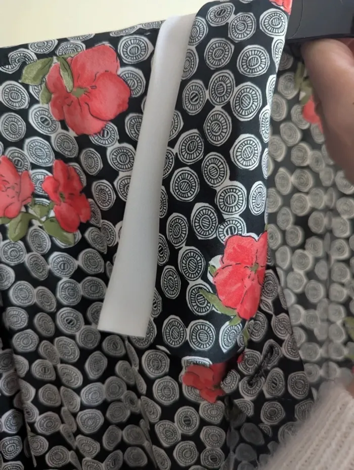 Robe vintage année 60 fleuris Christine Laure - photo numéro 6